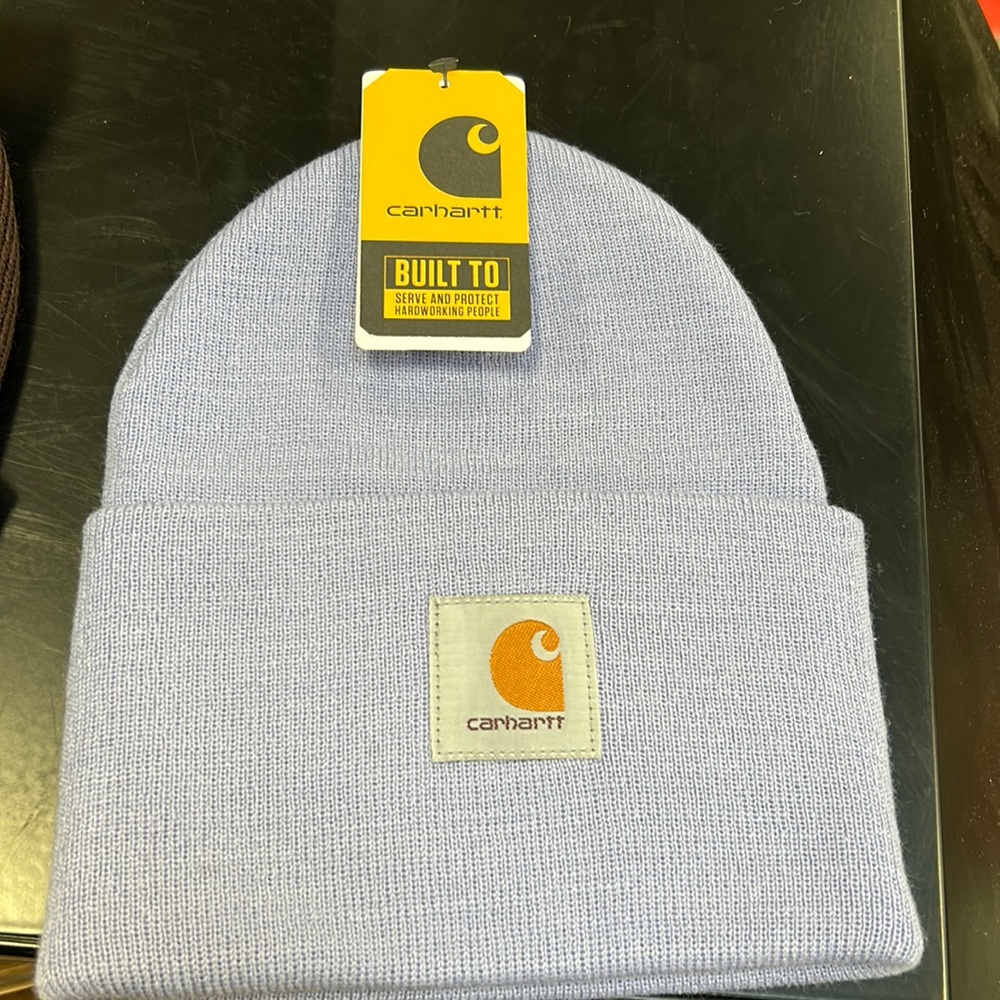 Women’s carharrt Beanie purple